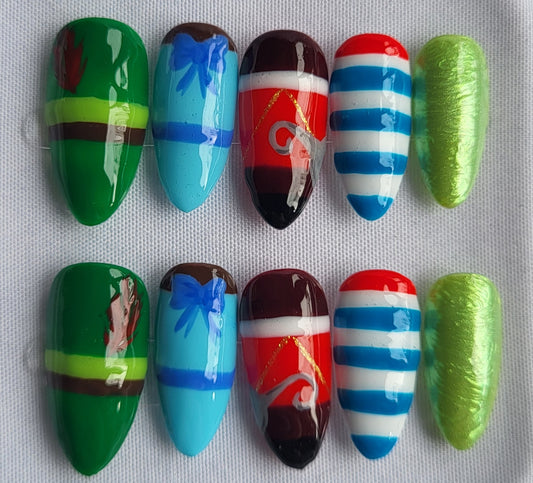 Création Nail Art Peter Pan