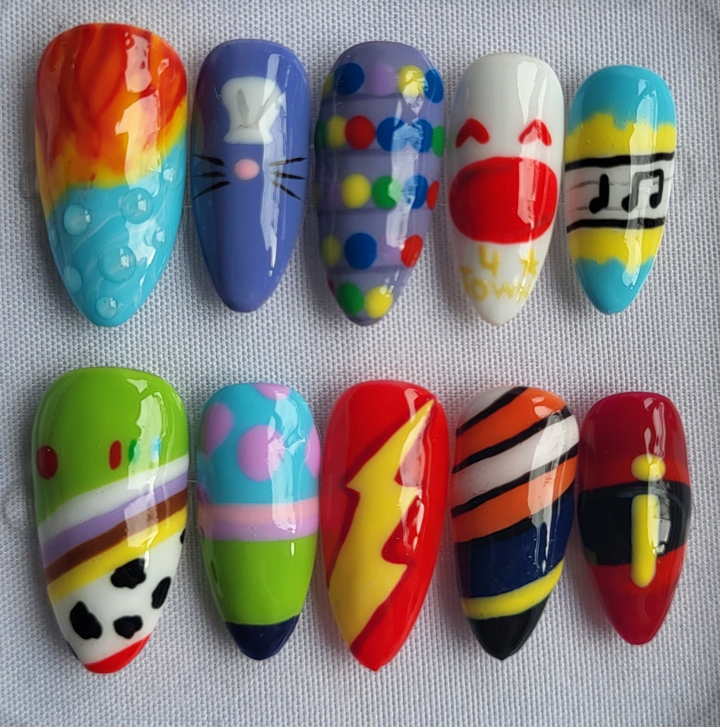 Création Nail Art – L’Univers Pixar : Le Set Collector