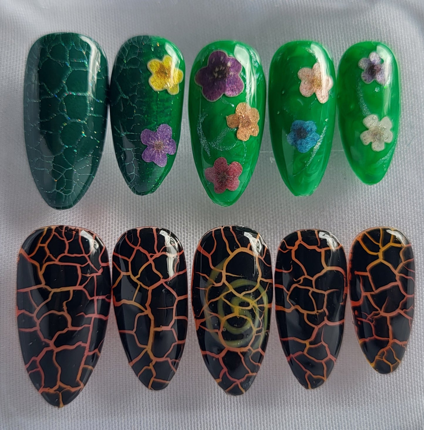 Création Nail Art Te Fiti et Teka