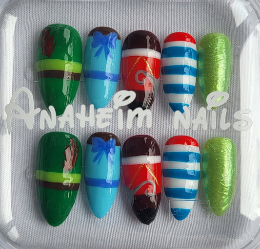 Création Nail Art Peter Pan