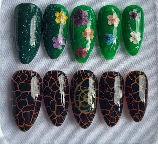 Création Nail Art Te Fiti et Teka