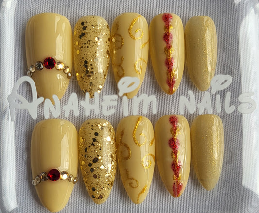 Création Nail Art Belle