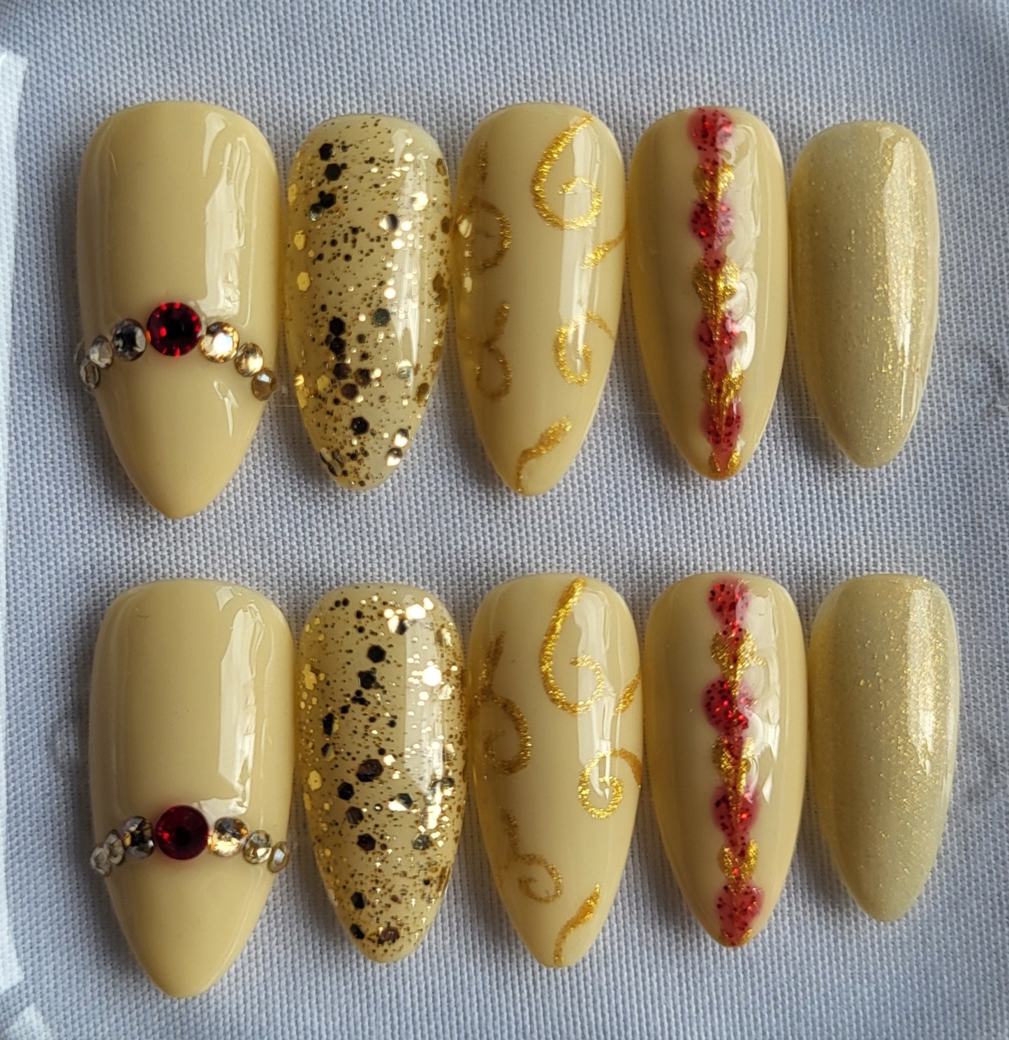 Création Nail Art Belle