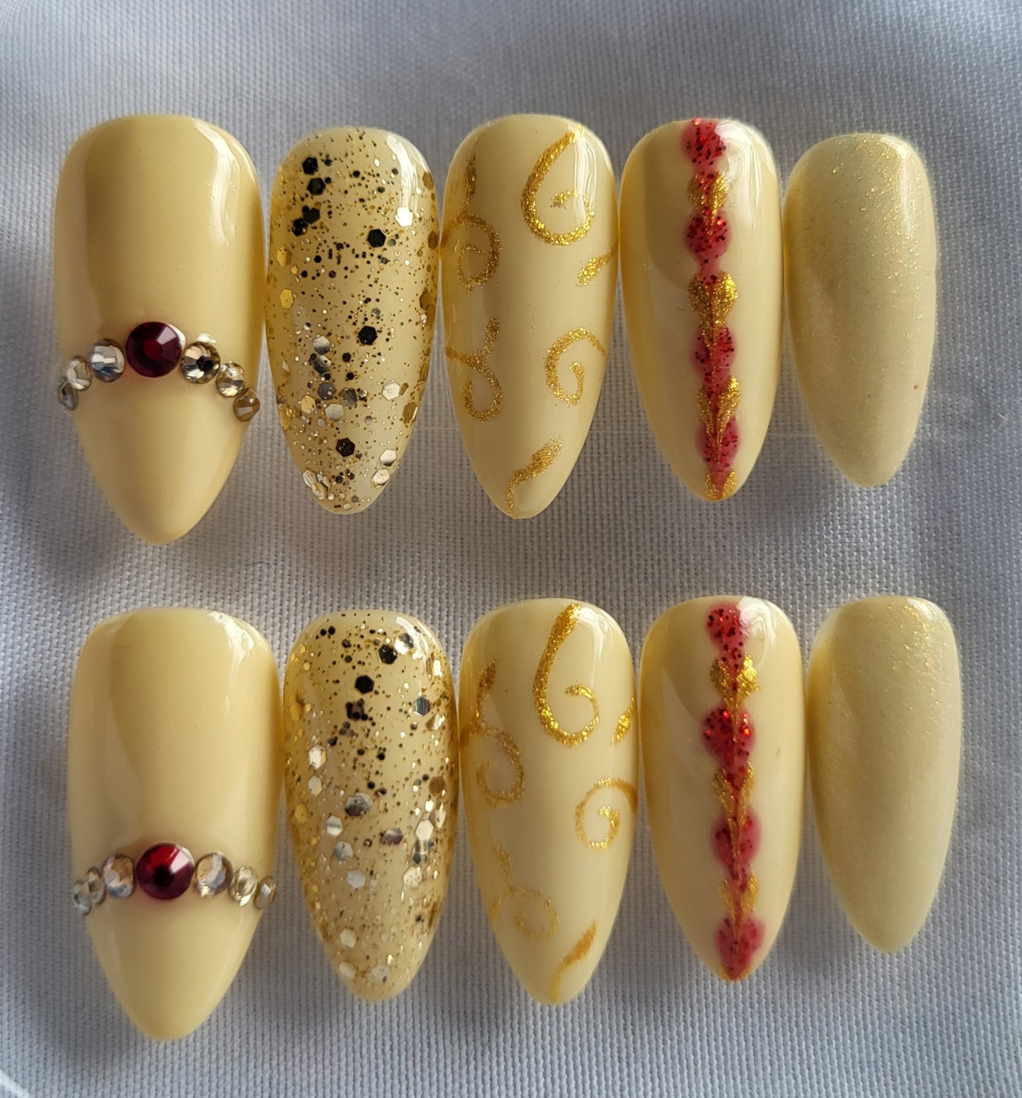 Création Nail Art Belle