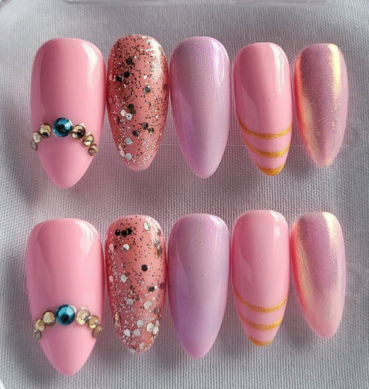 Création Nail Art Aurore