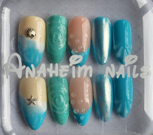 Création Nail Art Vaiana