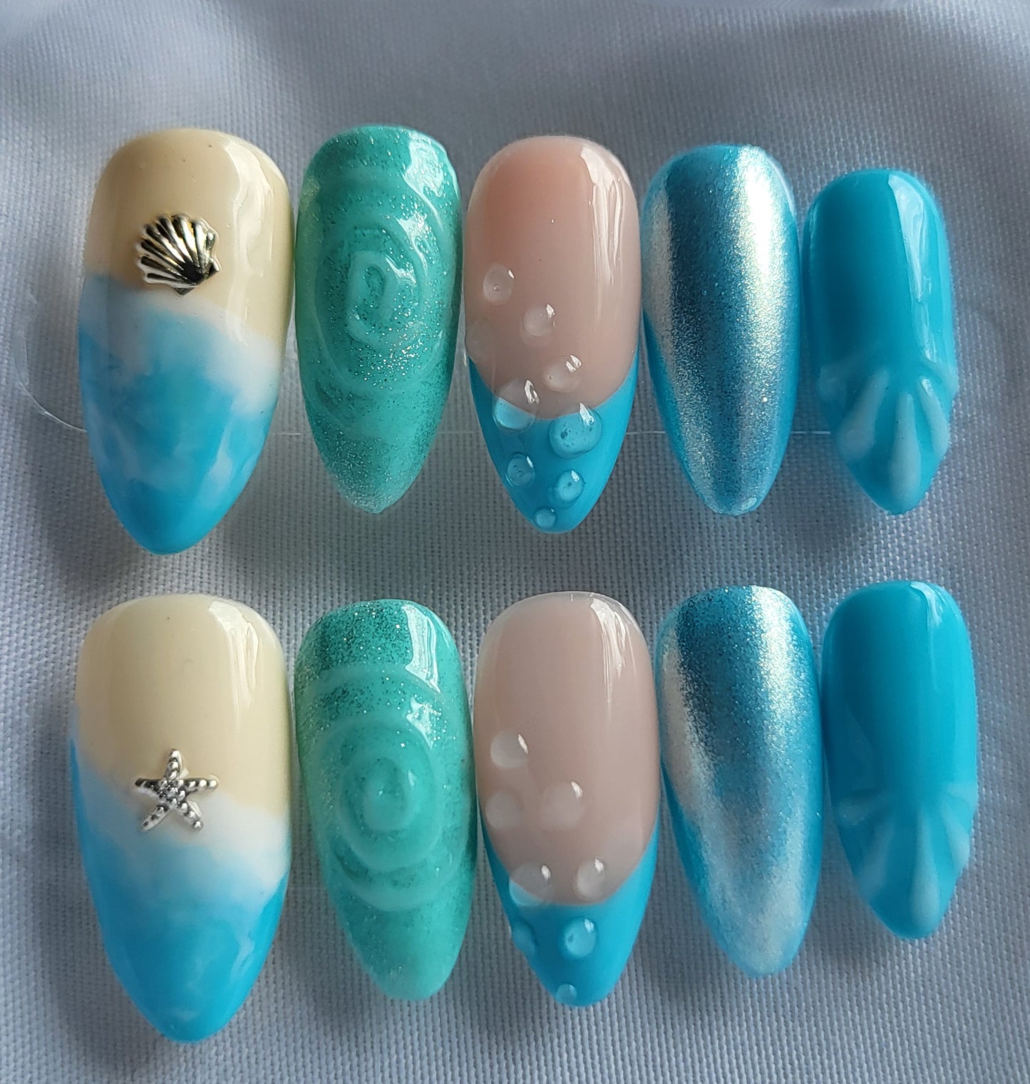 Création Nail Art Vaiana