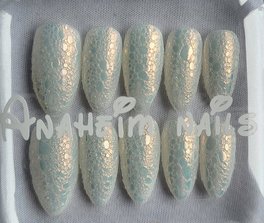 Création Nail Art – Écailles de Sirène : L’Appel de l’Océan