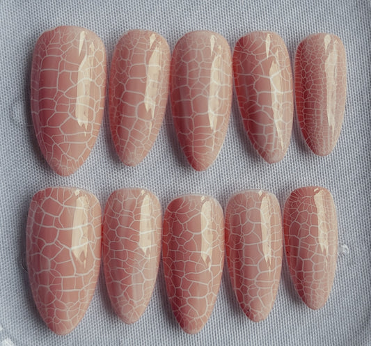 Création Nail Art – Dragon Rose Poudré : La Douceur Sauvage