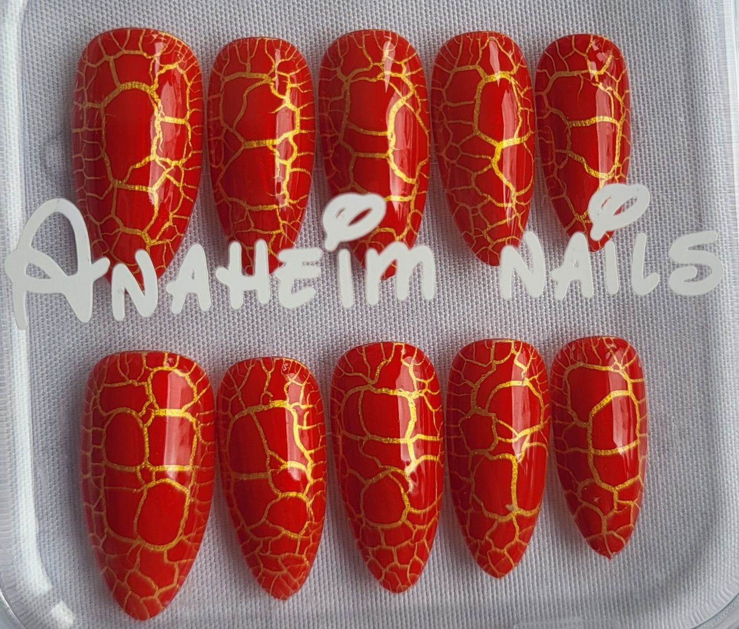 Création Nail Art – Dragon de Feu & Or : L’Empress du Soleil