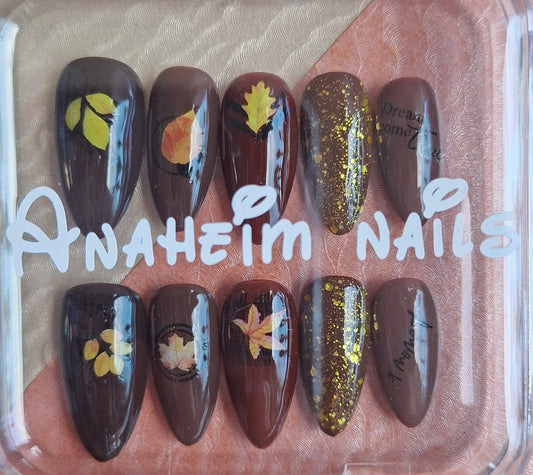 Création Automne Nails Art – Hello Autumn