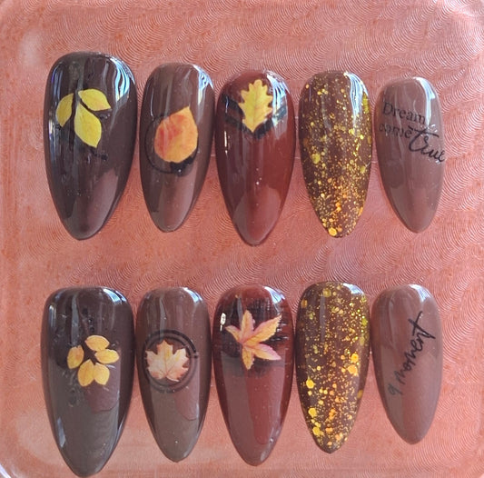 Création Automne Nails Art – Hello Autumn